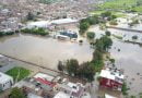 Fuerte lluvia provocó desbordamiento del Río San Miguel