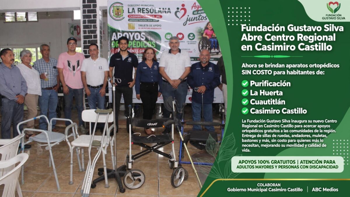 Fundación Gustavo Silva Abre Centro Regional en Casimiro Castillo