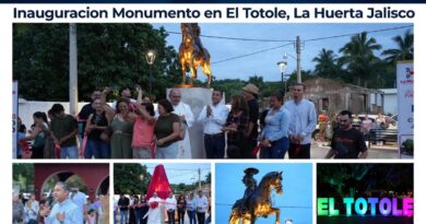 Inaugura Luis Arias Jardín en El Totole