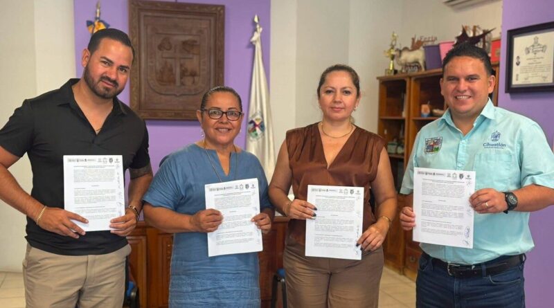 Firma Convenio Gobierno de Cihuatlán y ACAMEX para Combatir la Violencia digital Contra Las Mujeres