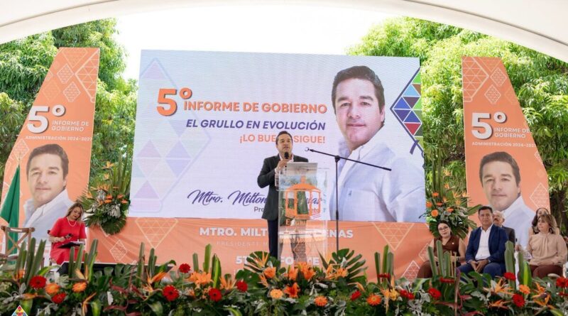 Milton Cárdenas Consolida Desarrollo de El Grullo