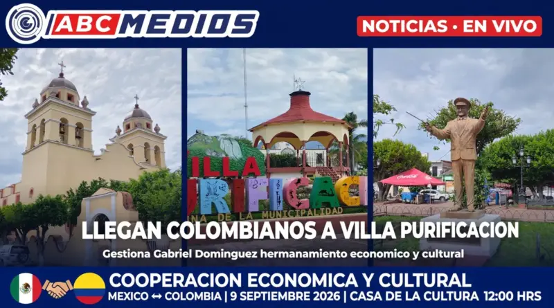 Fortalece Gabriel Domínguez Lazos de Amistad con Villagómez Colombia