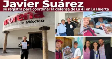 Javier Suárez se registra por Morena a la alcaldía de La Huerta
